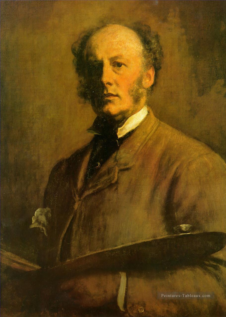 autoportrait préraphaélite John Everett Millais Peintures à l'huile